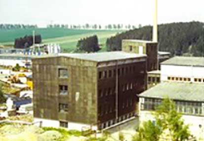 Das historische Firmengebäude der RSG Elotech
